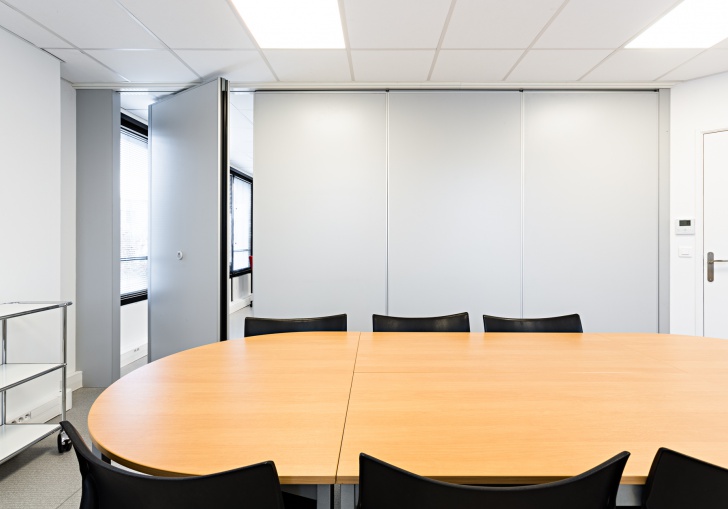 Cloisons mobiles — salle de réunion